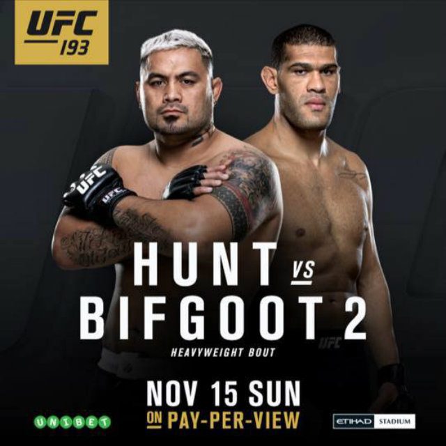 Mark Hunt faces Bigfoot Silva in rematch at UFC 193