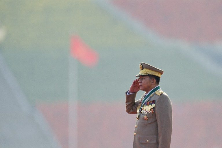 Myanmar army chief says he would welcome woman president