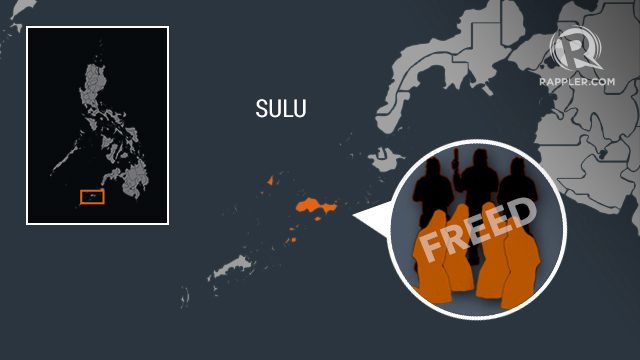 4 Malaysian kidnap victims released by Abu Sayyaf in Sulu