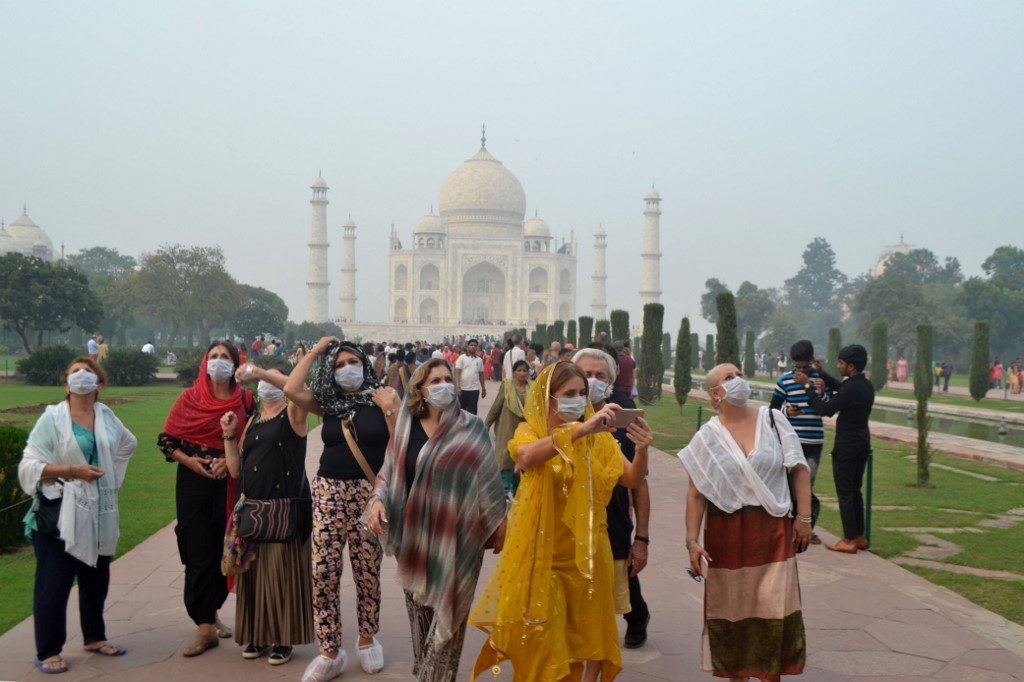 Taj Mahal gets air purifier as Indian capital chokes