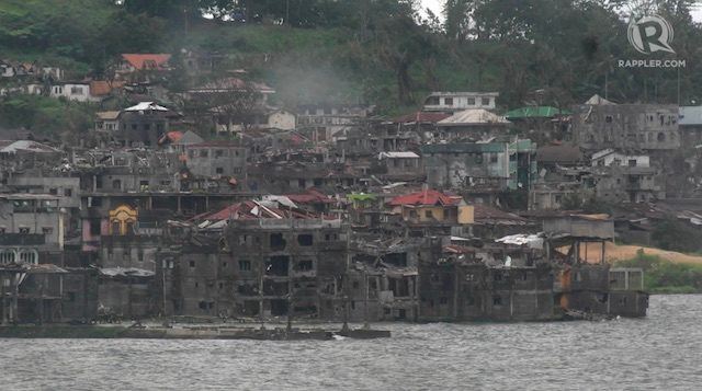 BANGGOLO. Two months of fighting leaves Marawi City in ruins 