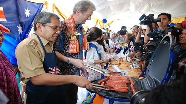 IN PHOTOS: How Australia Day was celebrated in Indonesia