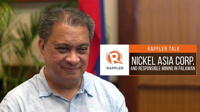 Rappler Talk: Nickel Asia Corp and responsible mining in Palawan