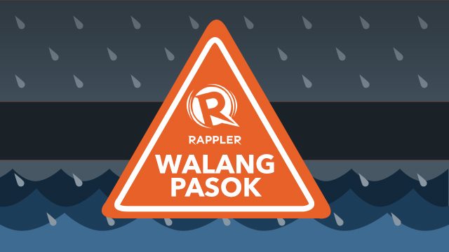 Class Suspensions: Monday, October 19