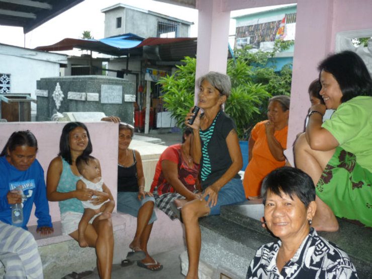 VOICES. Families living in the Manila North Cemetery share their stories. Photo from ATD