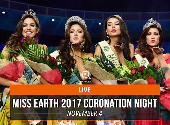 LIVE: Miss Earth 2017 coronation night