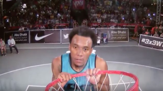 WATCH: Calvin Abueva in FIBA 3X3 World Tour dunk contest qualifier