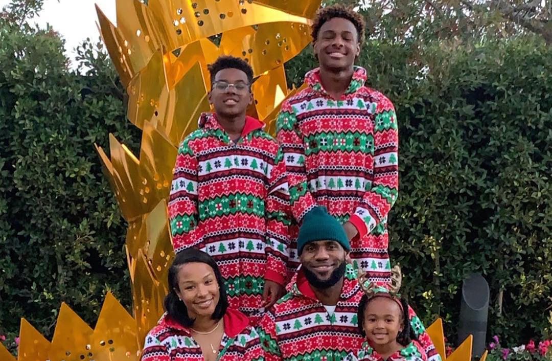 LOOK: NBA stars spend Christmas with their families