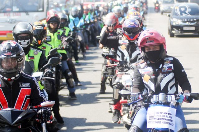 ‘Hindi kami kriminal’: Motorcyclists hold unity ride vs ‘unfair’ policies