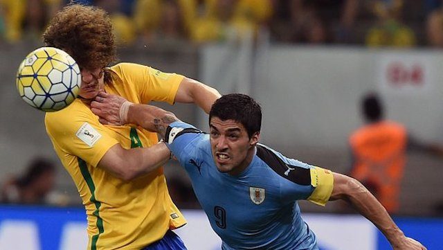 Kualifikasi Piala Dunia: Brasil tahan seri Uruguay 2-2
