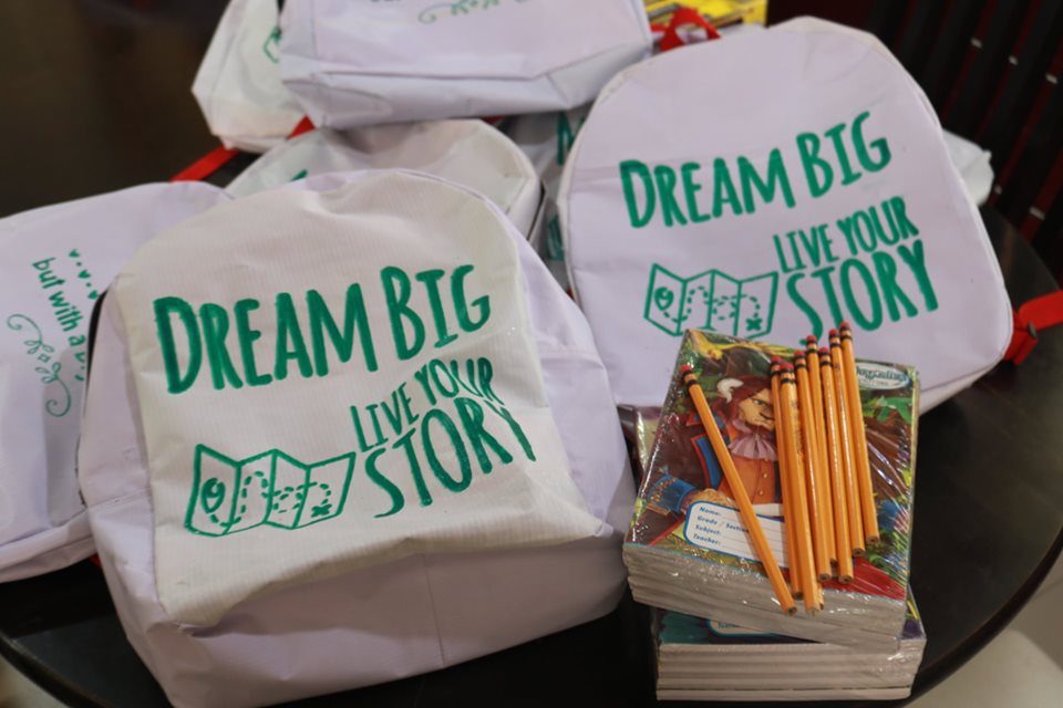 LOOK: Zamboanga del Sur town upcycles election tarps into school bags