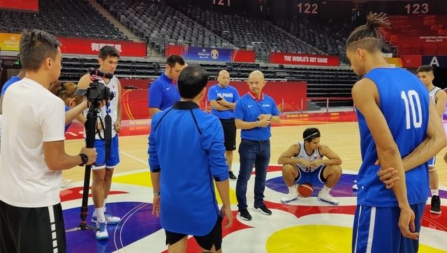 Guiao, Gilas in ‘basketball heaven’ in FIBA World Cup 2019
