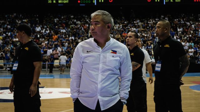 Chot Reyes defends Gilas’ actions in brawl with Australia