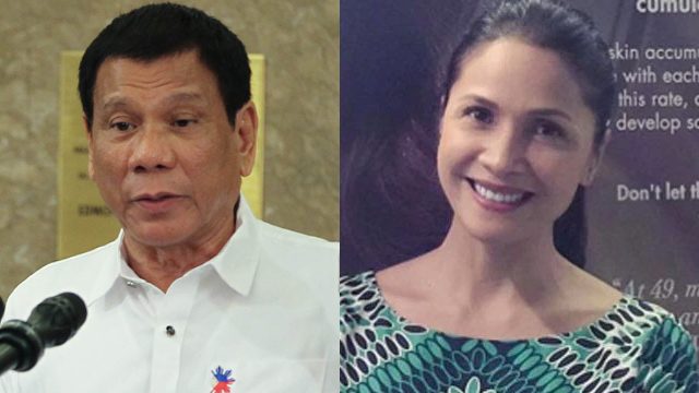 Duterte on Agot Isidro: She has right to free expression