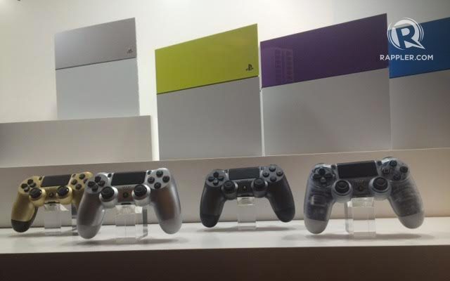MORE COLORS! Sony shows off new DualShock 4 colors, along with new PS4 HDD cover colors. 