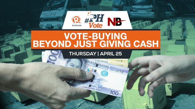 Newsbreak Chats: Vote-buying beyond just giving cash