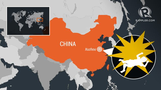 China kindergarten blast was bomb, suspect dead