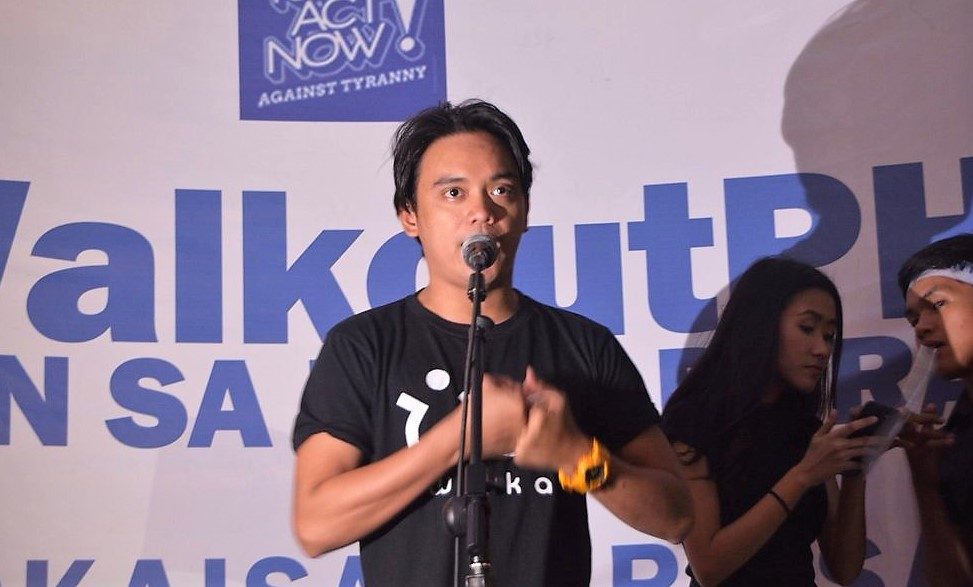 WATCH: Juan Miguel Severo performs spoken word poem at the Mendiola walkout