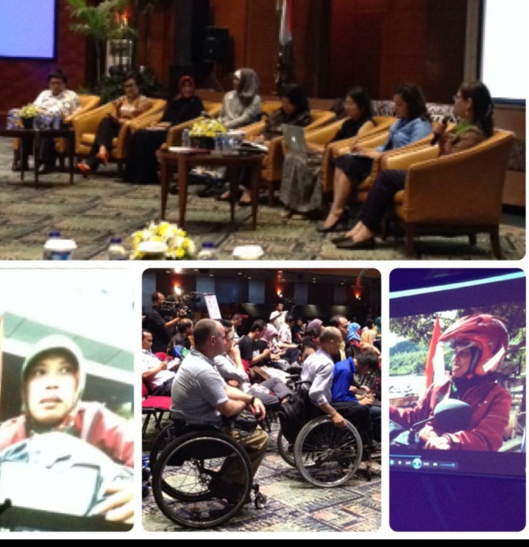 Diskusi #cities4all oleh Eisenhower Fellowships Indonesia bagi penyandang disabilitas. Foto oleh Eka Lorena Sari/Twitter