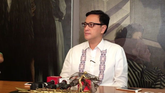 LP LEADER. Deputy Speaker Miro Quimbo explains why he and 21 of his party mates remain allied with the administration. File photo by Mara Cepeda/Rappler 