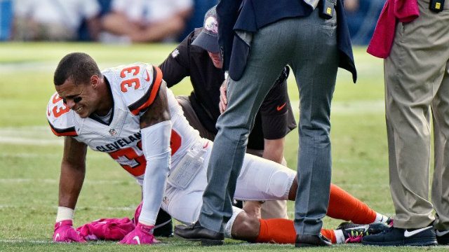 NFL player Poyer suffers lacerated kidney injury after blindside hit