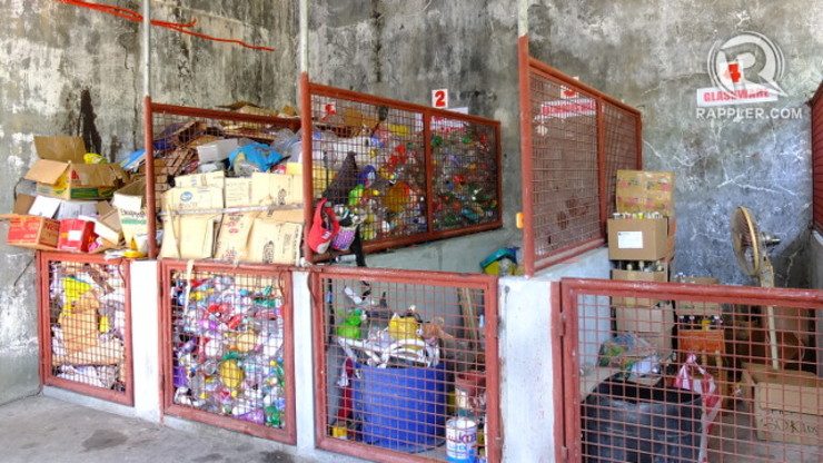 MANAGING WASTE. A materials recovery facility in a private subdivision in San Fernando City was constructed using funds from the household association fees