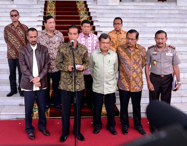 Jokowi perintahkan Jaksa Agung selesaikan kasus Novel, Samad, dan Bambang