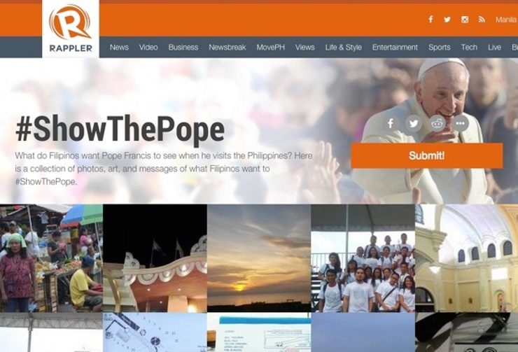 Seeking God by hashtag: Pope sparks Filipino social media frenzy