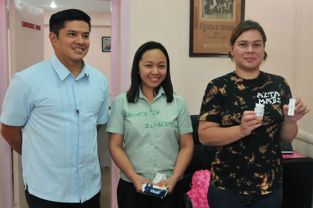 Sara Duterte negative for drugs in Davao City hall employees testing