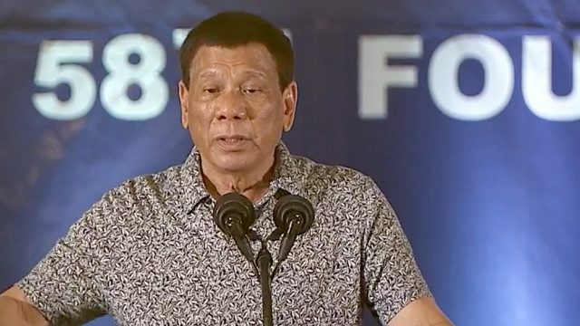 Duterte claims Tanauan’s Halili involved in drug trade