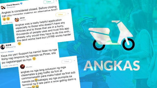 Netizens ask LTFRB: How can we beat traffic without Angkas?