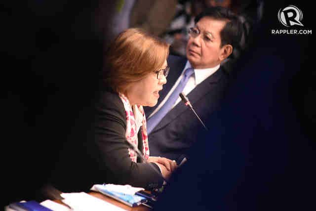 Lacson ribs De Lima: ‘Don’t get jailed; we’ll miss you’
