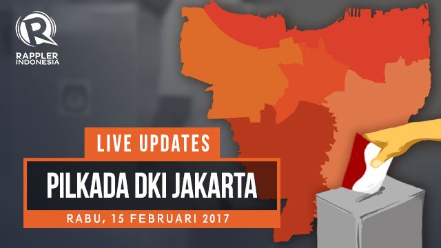 LIVE UPDATES: Pilkada DKI Jakarta 2017