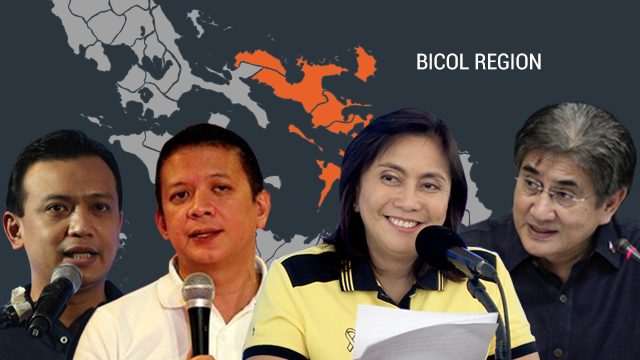 Bicol a ‘cradle’ of VP candidates