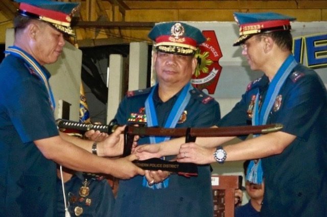 CONNECTED. General Bathan was chief of the Eastern Police District before heading the Southern Police District. PNP photo  