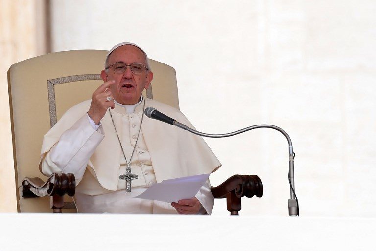 Pope Francis warns overeating ‘avenue of personal destruction’