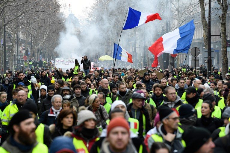 France’s ‘yellow vests’ mobilize for fresh round of protests