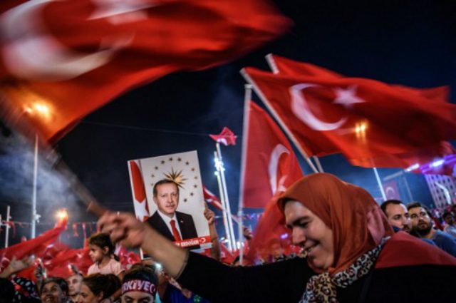 Turkey marks coup defeat with rallies, Erdogan warning to ‘traitors’