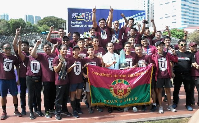 UAAP: U.P. ends 36-year title drought in athletics