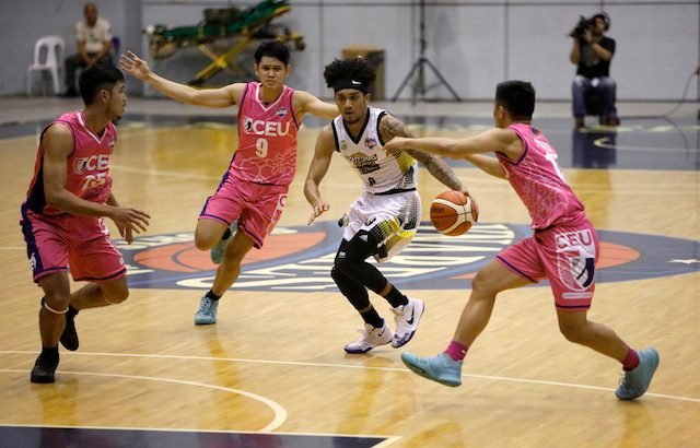 Gamboa-St. Clare eliminates Wangs-Letran from contention in crucial D-League matchup