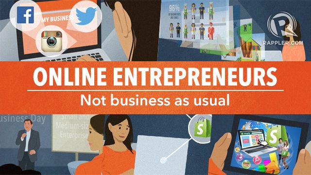 Online entrepreneurs: Not business as usual