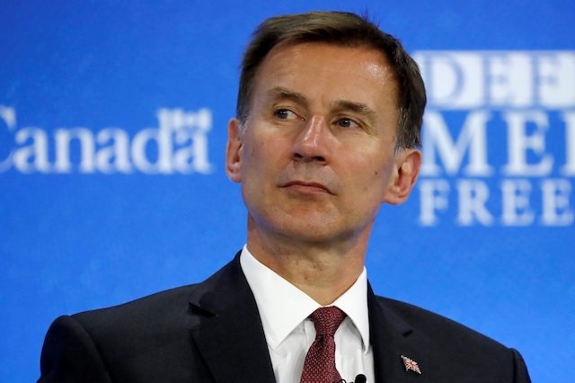 Jeremy Hunt: ‘No place for neutrality’ in fight for media freedom