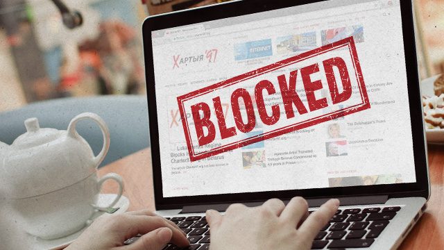 Belarus blocks popular opposition website