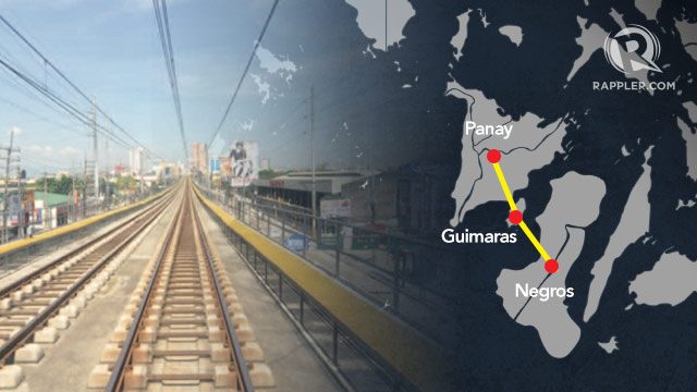 SPURRING DEVELOPMENT. A railway in Mindanao and an inter-island bridge connecting Panay, Guimaras, and Negros will be up for NEDA Board approval. Rappler file photo 