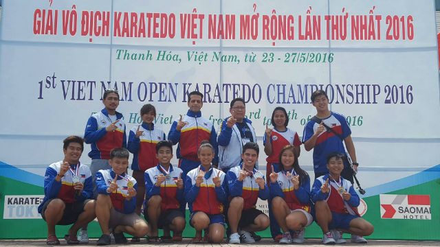 PH team bags medals at Vietnam Open Karatedo Championship