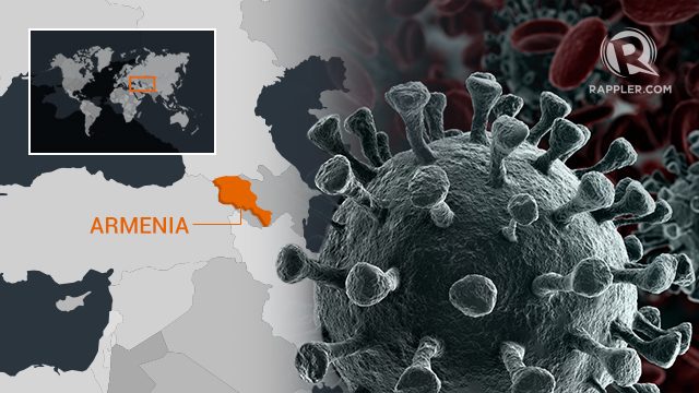 Armenia confirms first coronavirus case