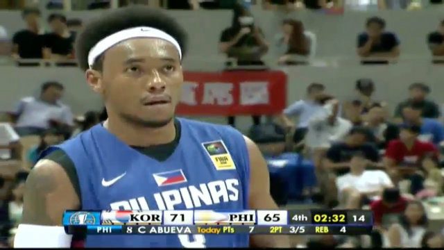 Calvin Abueva brings a spark of energy whenever he's on the court. Screenshot from live stream 