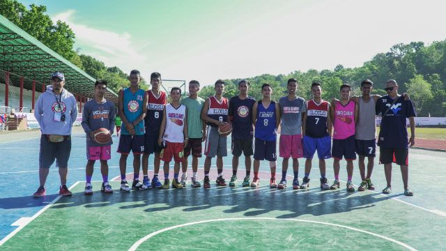 TEAM. Western Visayas basketball team will compete at the Palarong Pambansa 2017. Photo by Vee Salazar/Rappler  