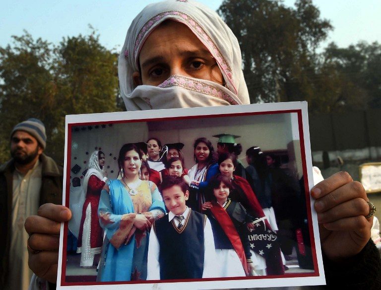 Pakistan school massacre survivors tell France: ‘You are not alone’