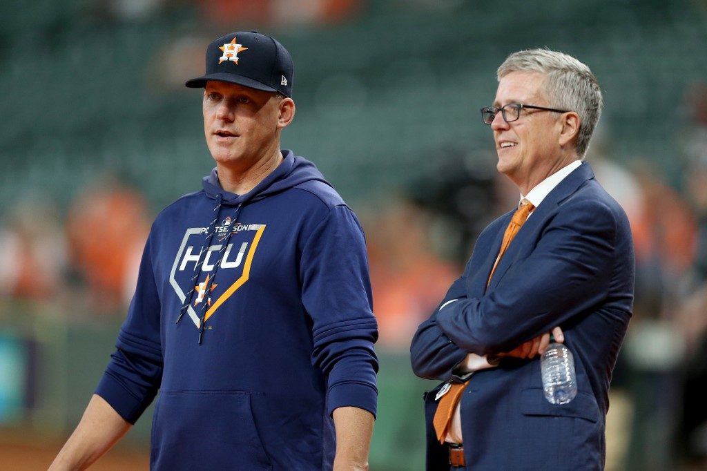Astros coach, GM banned and sacked over cheating scandal